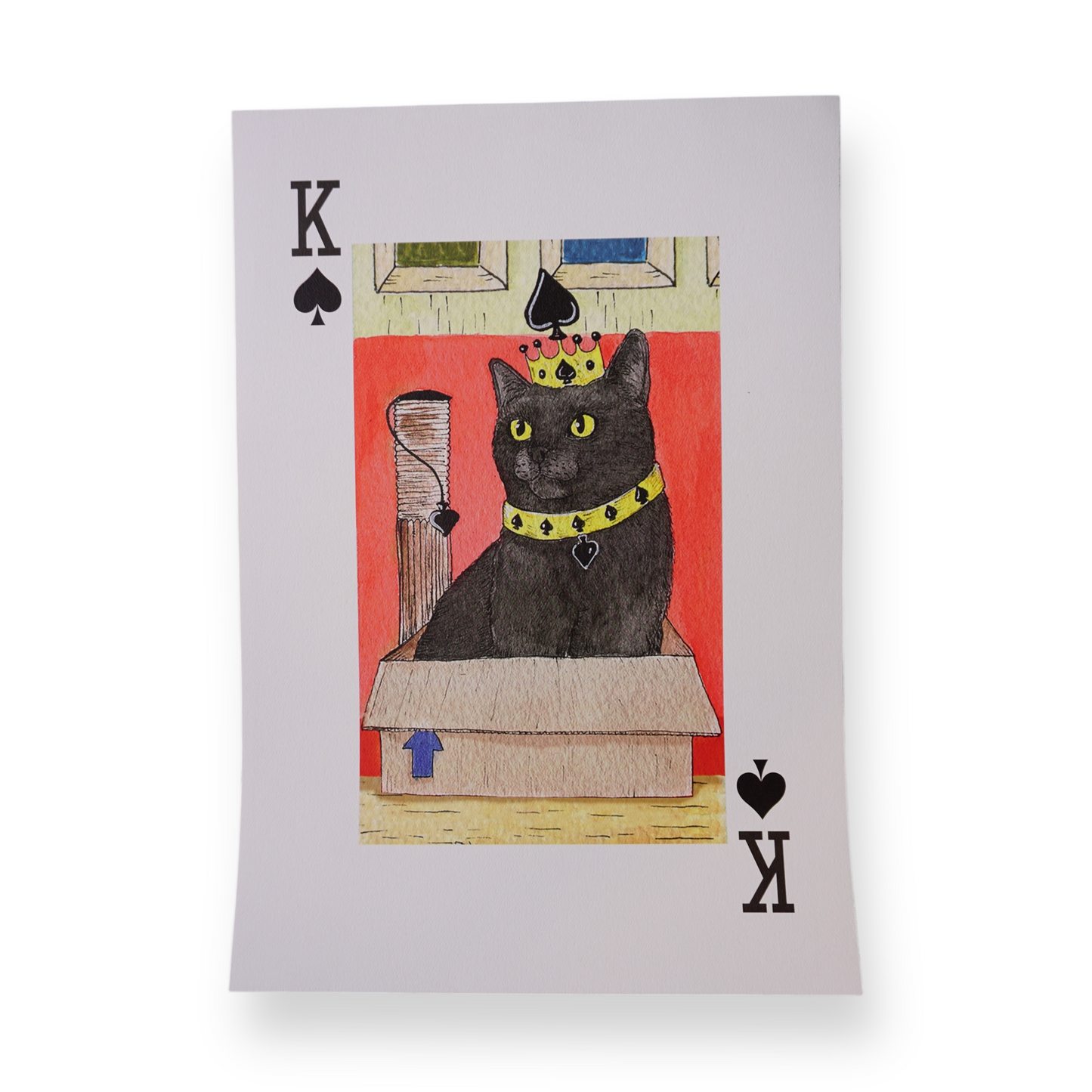 Poster Rey de picas