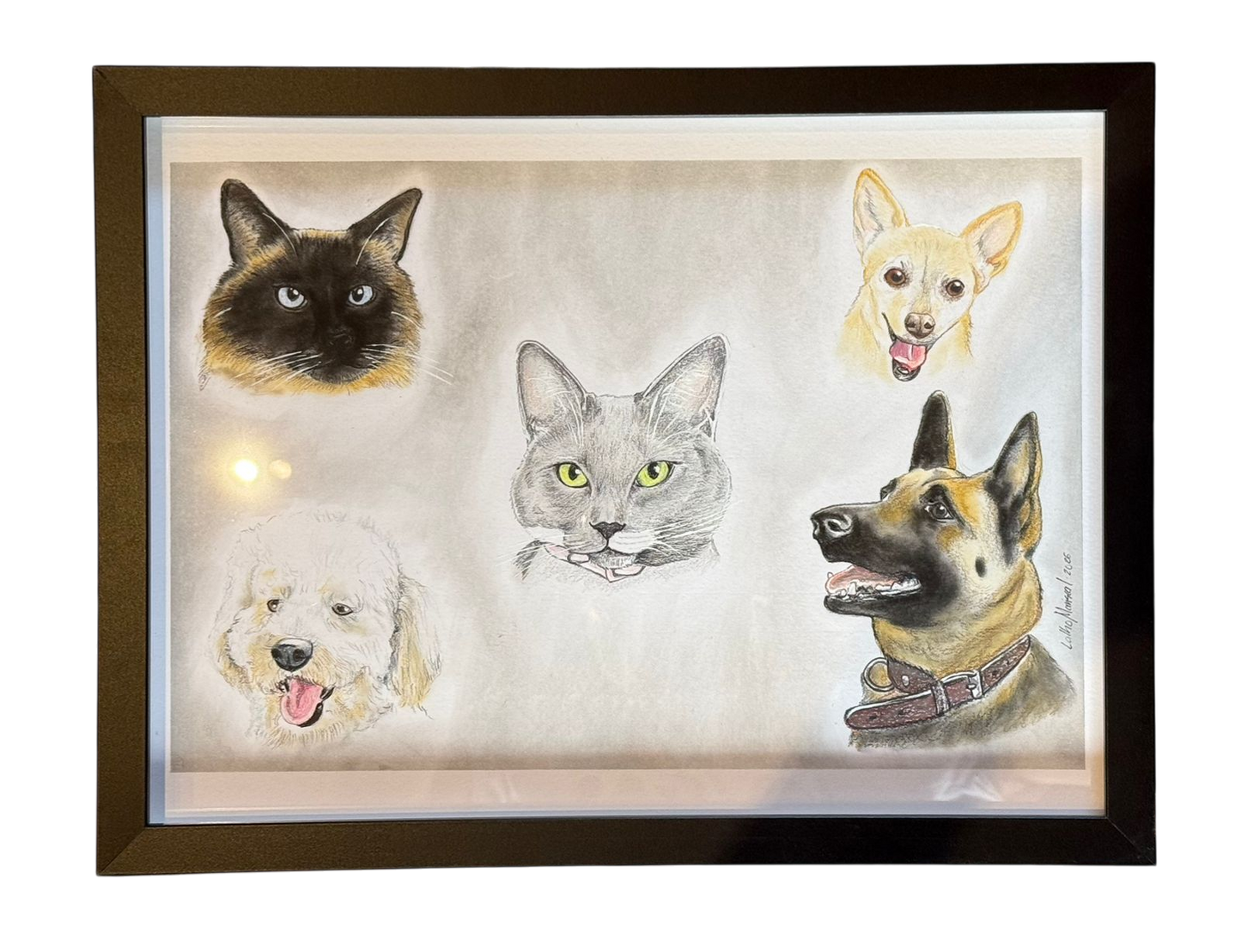 ILUSTRACION PERSONALIZADA DE 3 A 5 PERSONAJES