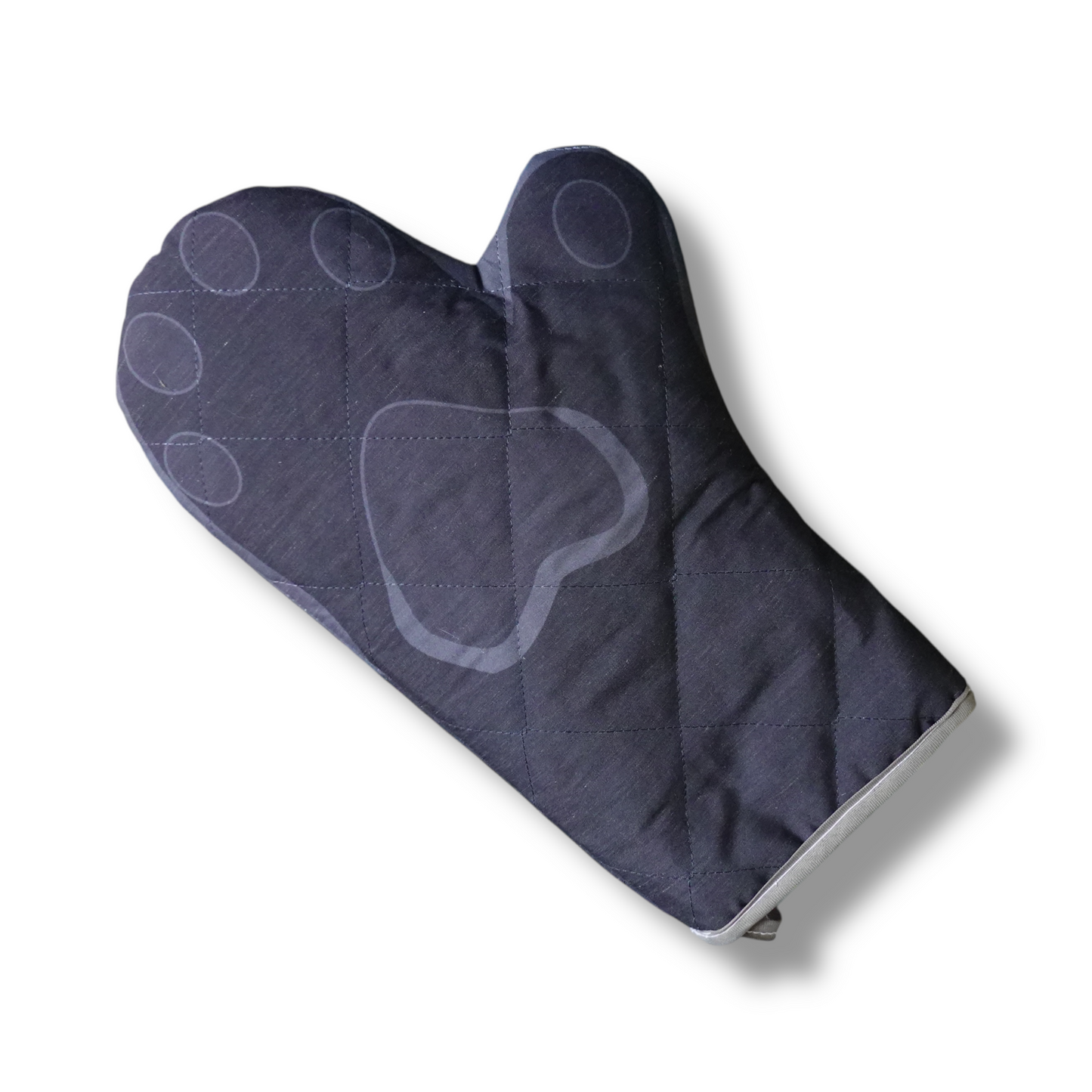 Guante de cocina garrita de gato negro