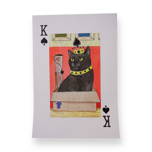 Poster Rey de picas