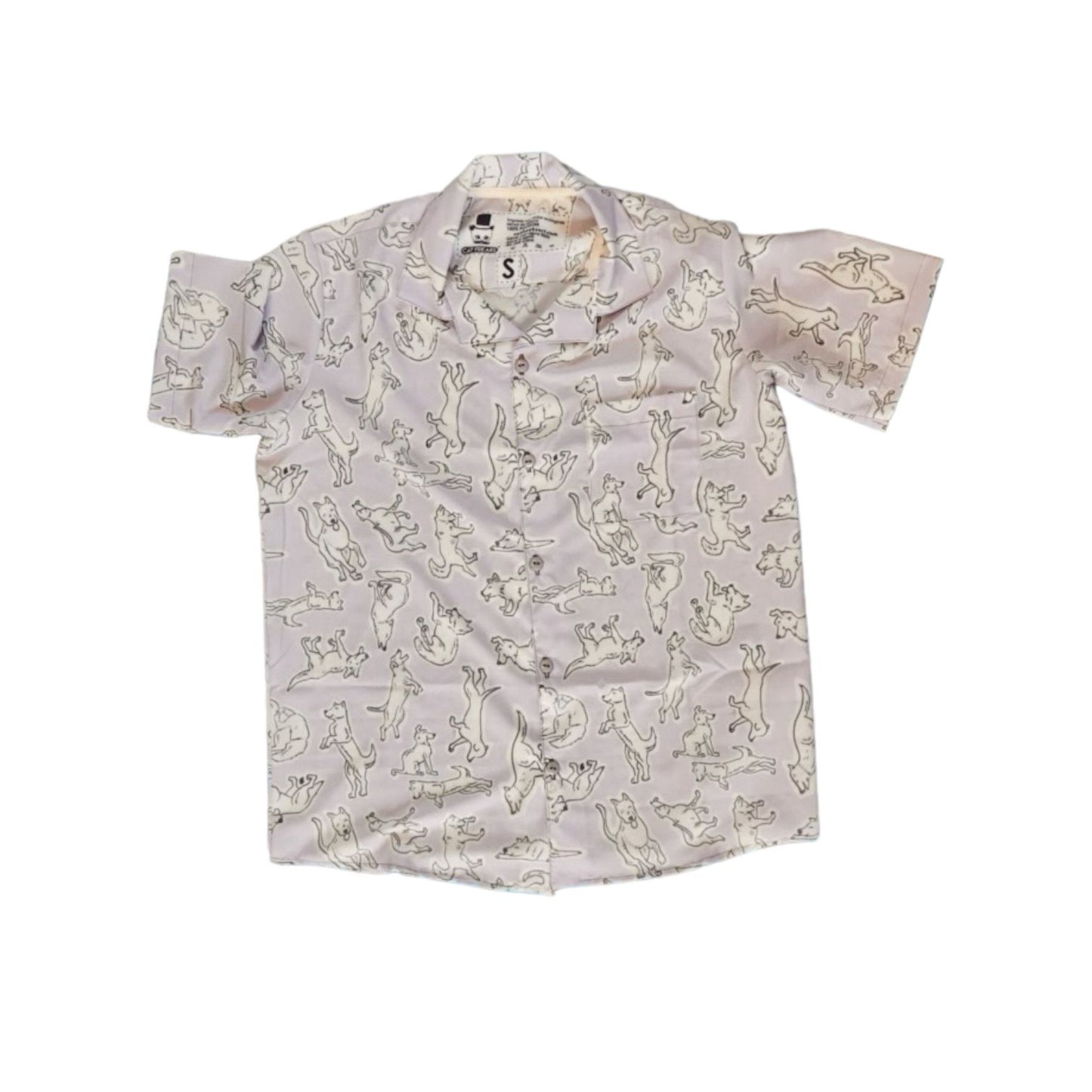 Camisa Perros Lavanda
