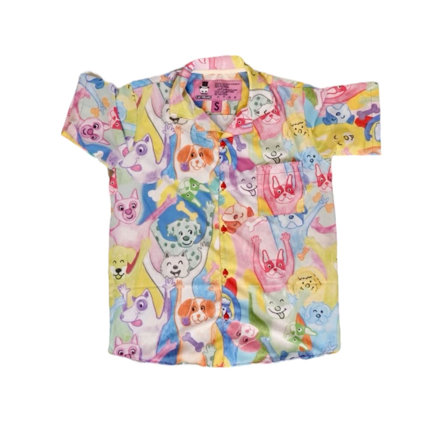 Camisa Perros coloridos
