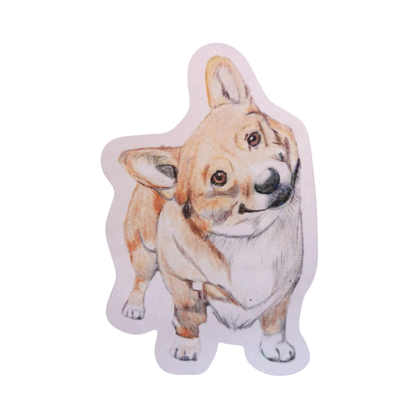 Sticker perro Corgi