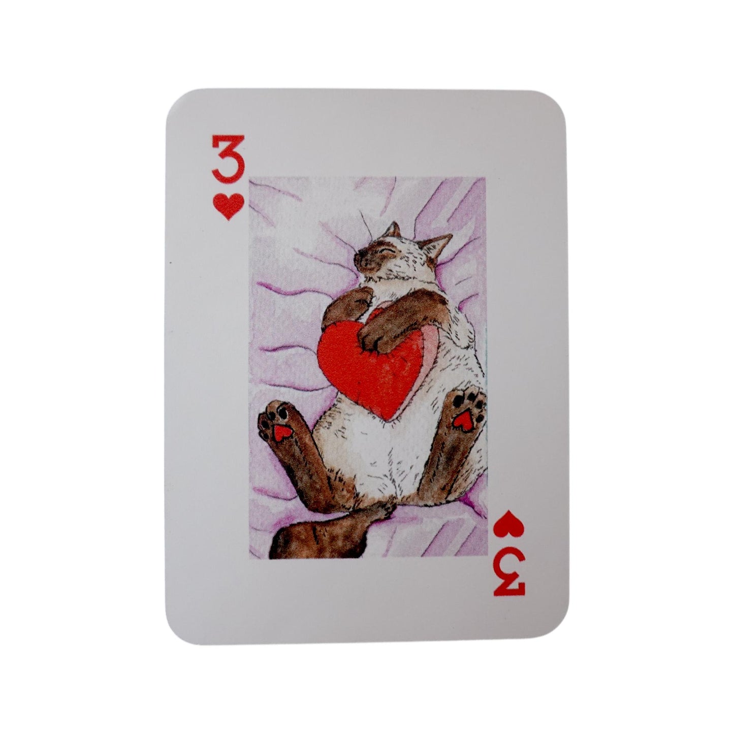 Sticker Tres de corazones
