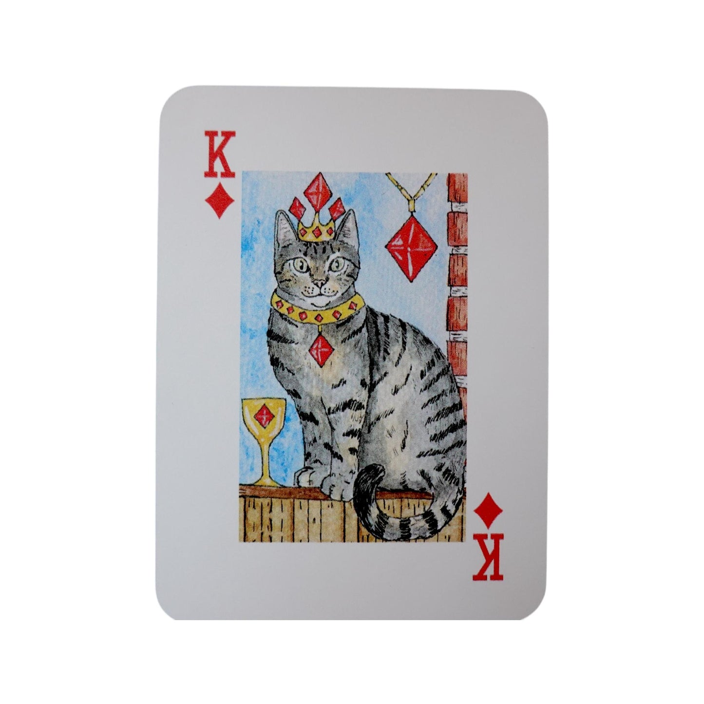 Sticker Rey de diamantes