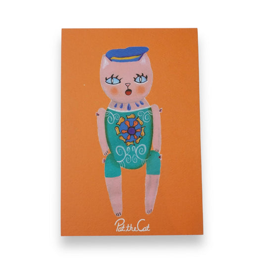 Postal Lupita naranja