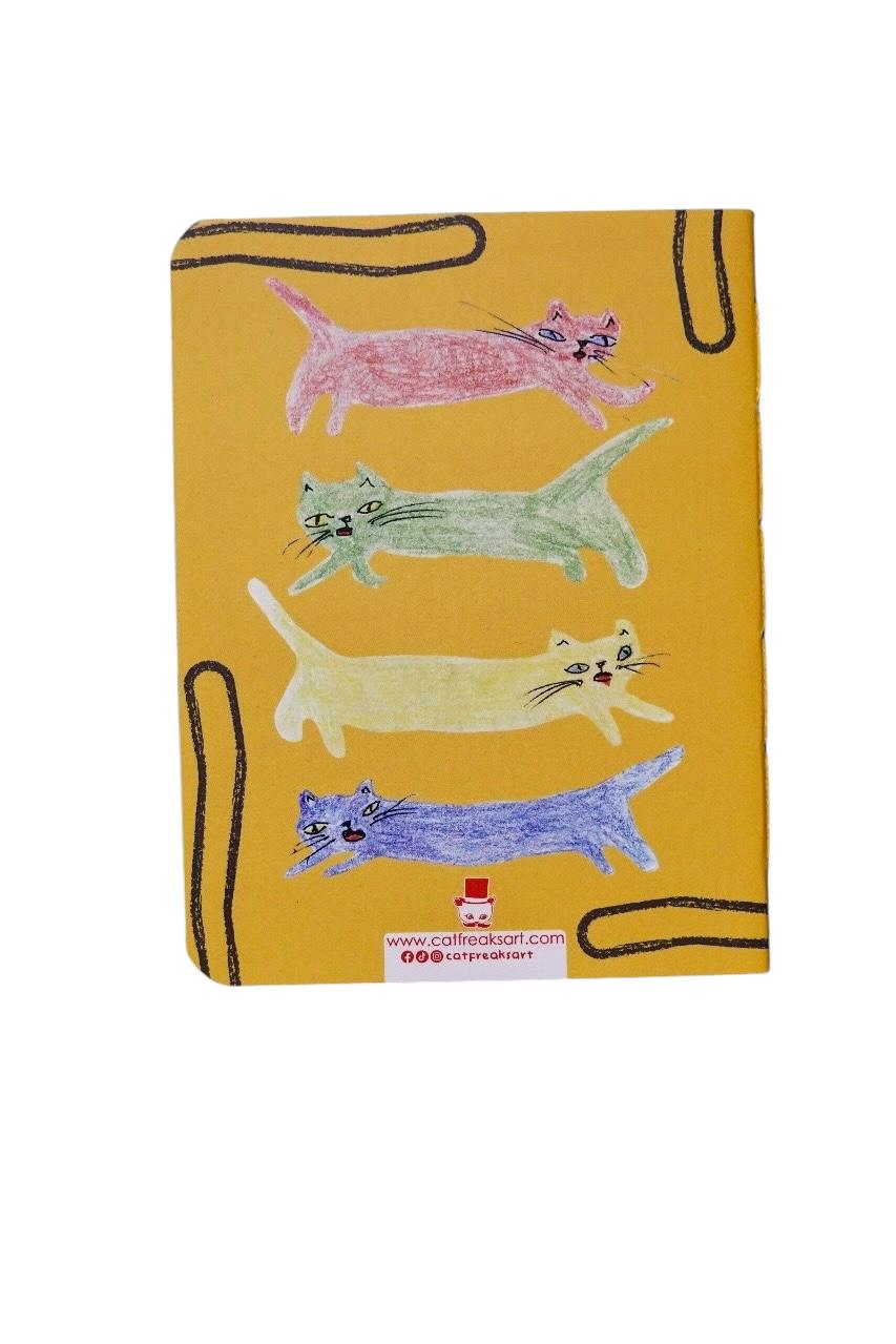 Libreta Caritas de gato