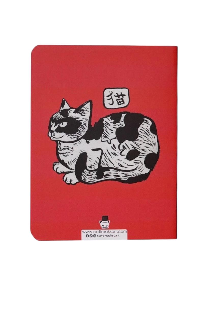 Libreta Gatos en Japón
